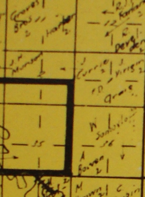 Cummins Map Company  Map 147	Togo, Kamsack, Canora, Runnymede, Calder, Veregin, Stornoway, Wroxton, Mulock, 	T 28 29 30 R 30 31 32 33 W1 ,Sask, Sk,Historical Maps, Township, Ranges, homestead maps, Can maps, Canadian maps, atlas, gazetteer