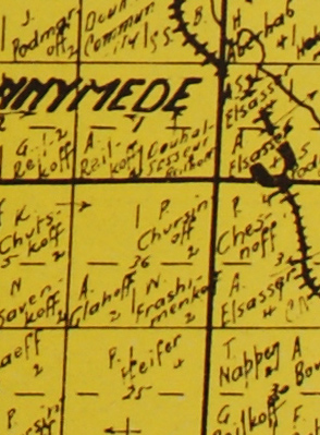 Cummins Map Company  Map 147	Togo, Kamsack, Canora, Runnymede, Calder, Veregin, Stornoway, Wroxton, Mulock, 	T 28 29 30 R 30 31 32 33 W1 ,Sask, Sk,Historical Maps, Township, Ranges, homestead maps, Can maps, Canadian maps, atlas, gazetteer