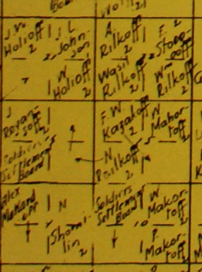 Cummins Map Company  Map 147	Togo, Kamsack, Canora, Runnymede, Calder, Veregin, Stornoway, Wroxton, Mulock, 	T 28 29 30 R 30 31 32 33 W1 ,Sask, Sk,Historical Maps, Township, Ranges, homestead maps, Can maps, Canadian maps, atlas, gazetteer