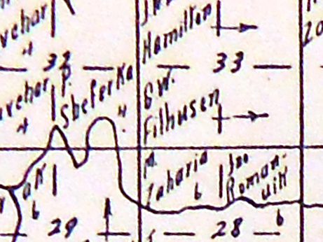 1920 Cummins Map Company Map 148 Canora, Donwell, Mikado, Gorlitz ...