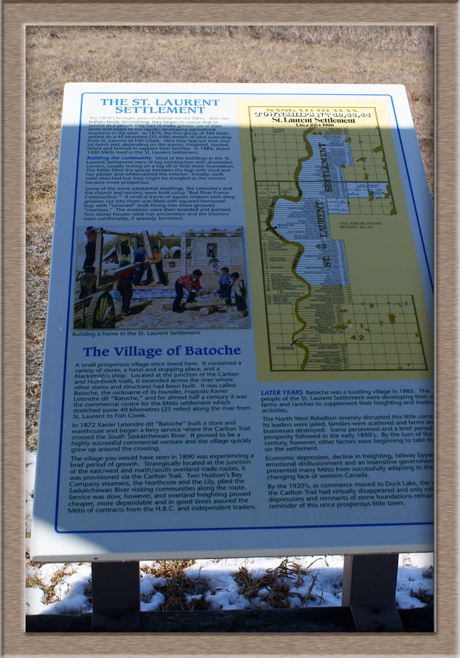 Batoche-StLaurentSettlement