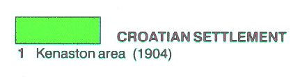 croatian Index - Ethnic Bloc Settlements 1850s-1990s