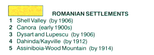 romanian Index - Ethnic Bloc Settlements 1850s-1990s