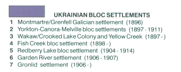 ukranian Index - Ethnic Bloc Settlements 1850s-1990s