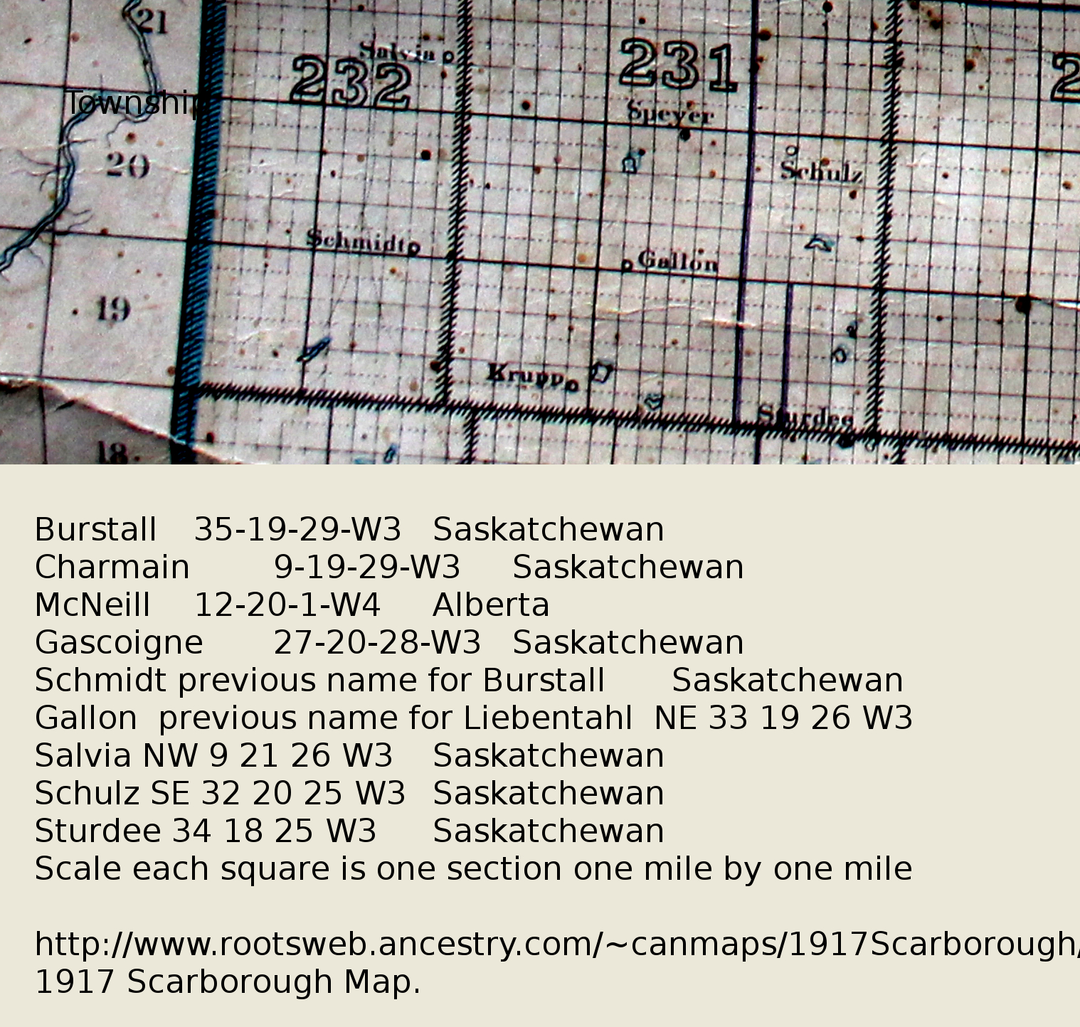 Alexander Plain School District 1029 Map