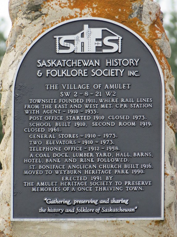  Amulet Village, South west 2 Township 8 Range 21 West of the 2 Meridian, Amulet School District 2706, 1910-1961, Kabeyum, Section 10 Township 8 Range 21 West of the 2 Meridian