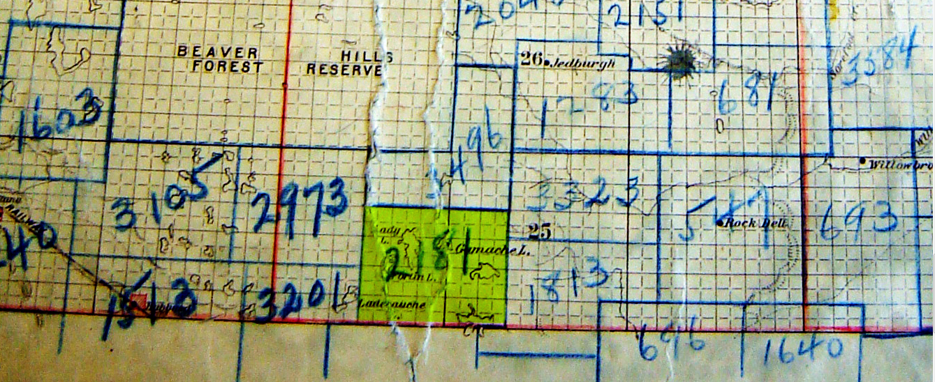 BERNADINE 	School District # 2181, 		Sec 	Tsp 25 	Rge 9 	W of the 2 Meridian, Goodeve, Sec.10, Twp.24, R.9, W2  