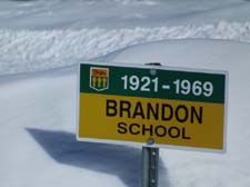 Brandon School District 4367 North West Section 13 Township 27 Range 32 West of the First Meridian 1921-1969 near Wroxton and Starleigh, Saskatchewan 