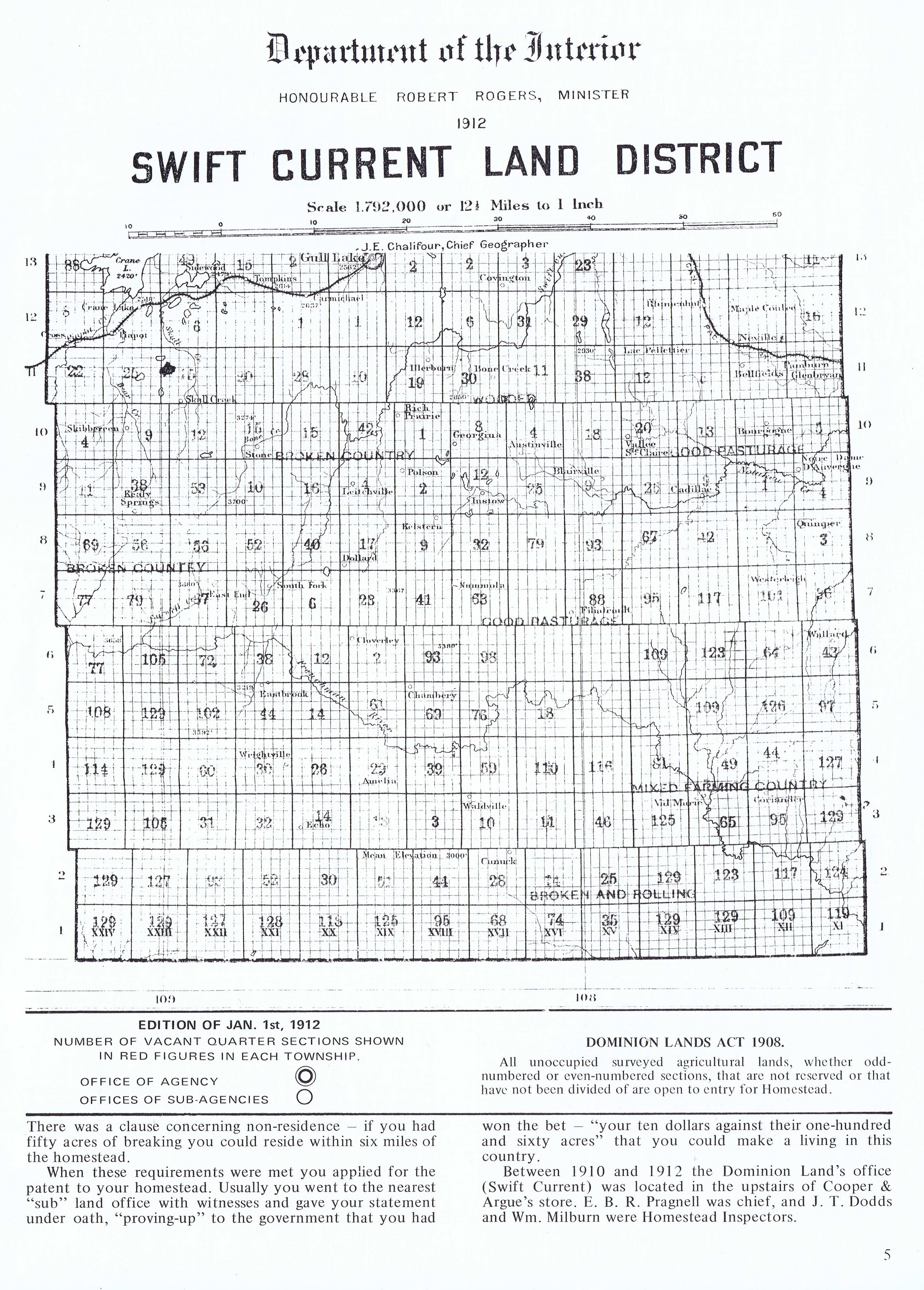 History of Cadillac and Surrounding District, The Good Old Days, Prepared by Alta Legros and Marlene Davidson for Homecoming '71, Elmwood, Fairy Lake, Boule Creek, Priory, Wheatville, Crichton, Bedford, Orwell, Highway, Gouverneur, McKnight, Pinto Head, Driscol Lake, Frenchville, Lac Pelletier, Notre Dame, Cadillac,  Saskatchewan, Canada   