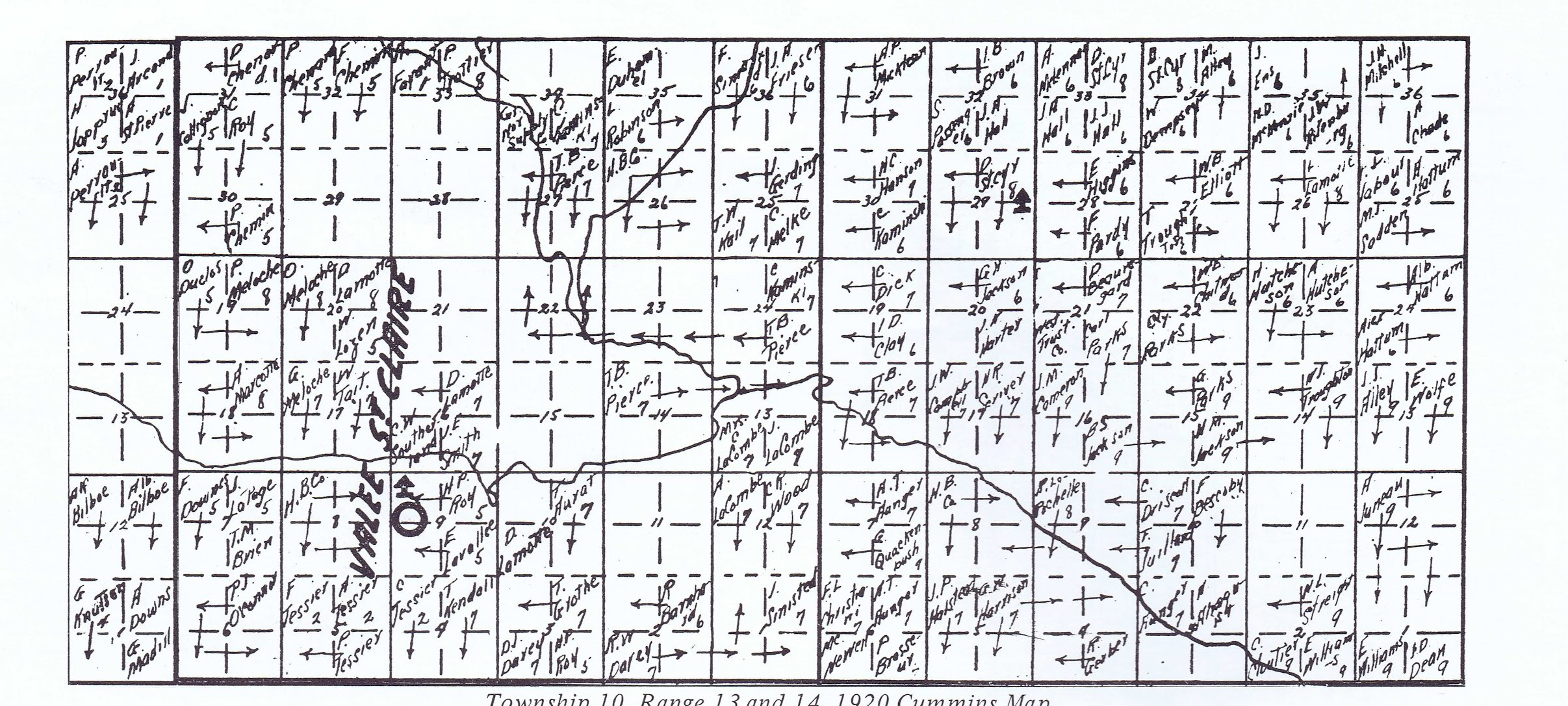 History of Cadillac and Surrounding District, The Good Old Days, Prepared by Alta Legros and Marlene Davidson for Homecoming '71, Elmwood, Fairy Lake, Boule Creek, Priory, Wheatville, Crichton, Bedford, Orwell, Highway, Gouverneur, McKnight, Pinto Head, Driscol Lake, Frenchville, Lac Pelletier, Notre Dame, Cadillac,  Saskatchewan, Canada   