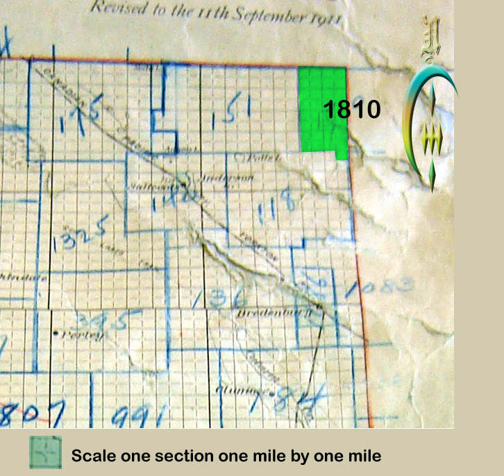 Chatsworth School District 1810, near Saltcoats, 1907-1966, 51 03'4'' N 102 00' 22''W, Southeast section 25 township 24 range 1 west of the second meridian map