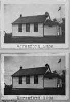 Beresford School District 1886, one room school house picture