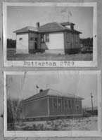 Butterton School District 3729, one room school house picture