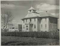 CUPAR PUBLIC SCHOOL 972 1904   (village school) 12 Township 23 Range 17 W of the 2 nd Meridian in Cupar Moved into village in 1907     