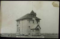 CUPAR PUBLIC SCHOOL 972 1904   (village school) 12 Township 23 Range 17 W of the 2 nd Meridian in Cupar Moved into village in 1907     