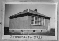 FOSTERDALE 3623         Township 22 Range 21 W of the 2 nd Meridian near Gibbs 1949 Gibbs P.O. NW 28-22-21-W2   Also recorded as FOSTERDALE School District 3723 see note below.       