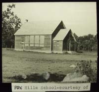 FOX HILLS 190 1910 Org. 1912 Classes. 1953 SW of SE 14 Township 24 Range 16 W of the 2 nd Meridian near Fox Hills   P.O. SE Section 14 Tsp 24 Rge 16 W2   Footnotes Class Photo 1915    