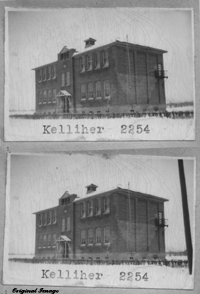 KELLIHER 2254 1909   Yorkton Sheet Map (village school)   Township 26 Range 13 W of the 2 nd Meridian in Kelliher 1949 P.O. NW Section 34 Tsp 26 Rge 13 W2 Cottage School Added 1953