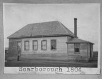 SCARBOROUGH 1804 1907   Regina Sheet Map NW 6 Township 22 Range 20 W of the 2 nd Meridian near Earl Grey / Long Lake 1947 