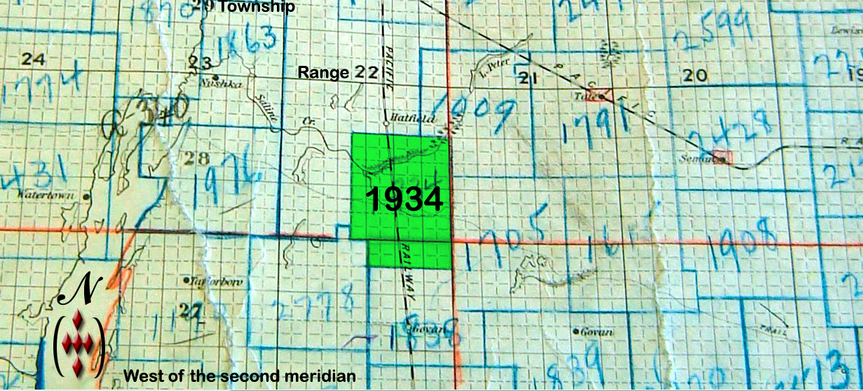 Cuthbert School District 1934, 1908-1950, southwest section 11 township 28 range 22 west of the 2 meridian, Cuthbert Southwest section 22 township 26 range 29 west of the third meridian, Nokomis southeast section 27 township 29 range 22 west of the second meridian,      - Saskatchewan Gen Web