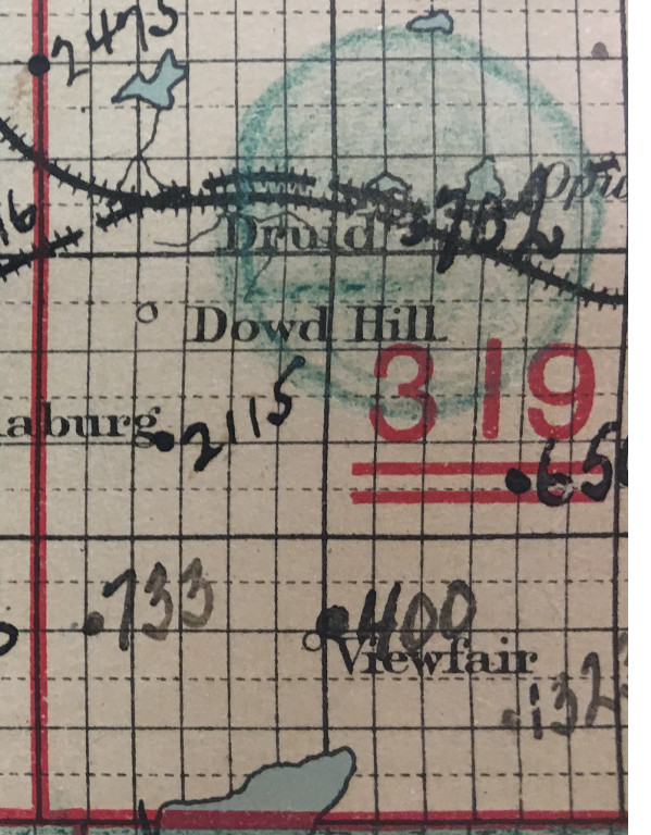  Druid School District 702, Township 33 range 21 west of the third meridian, Druid Village SE 5-33-20-W3, Mirror post office SE 20-32-20- W3, Winslow RM 319, Rural municipality of Winslow 319,