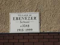 Village of Ebenezer School 3268 , SK