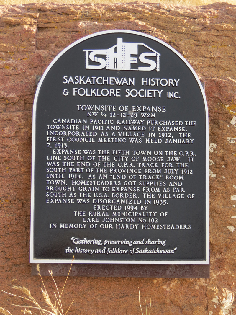 Expanse School District 2465, Northwest 12 Township 23 Range 29 West of the second meridian,  Lake Johnston, Expanse, Buttress Siding, Mossbank 