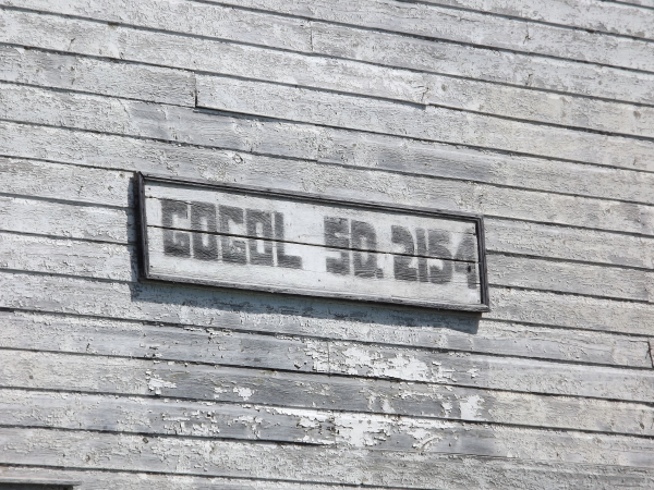   Gogol School District 2154, 51 48' 48 N, 102 24' 29,  W, SW section 5 Township 33 range 3  west of the second meridian near Stenen, Saskatchewan, 1908 to 1964 