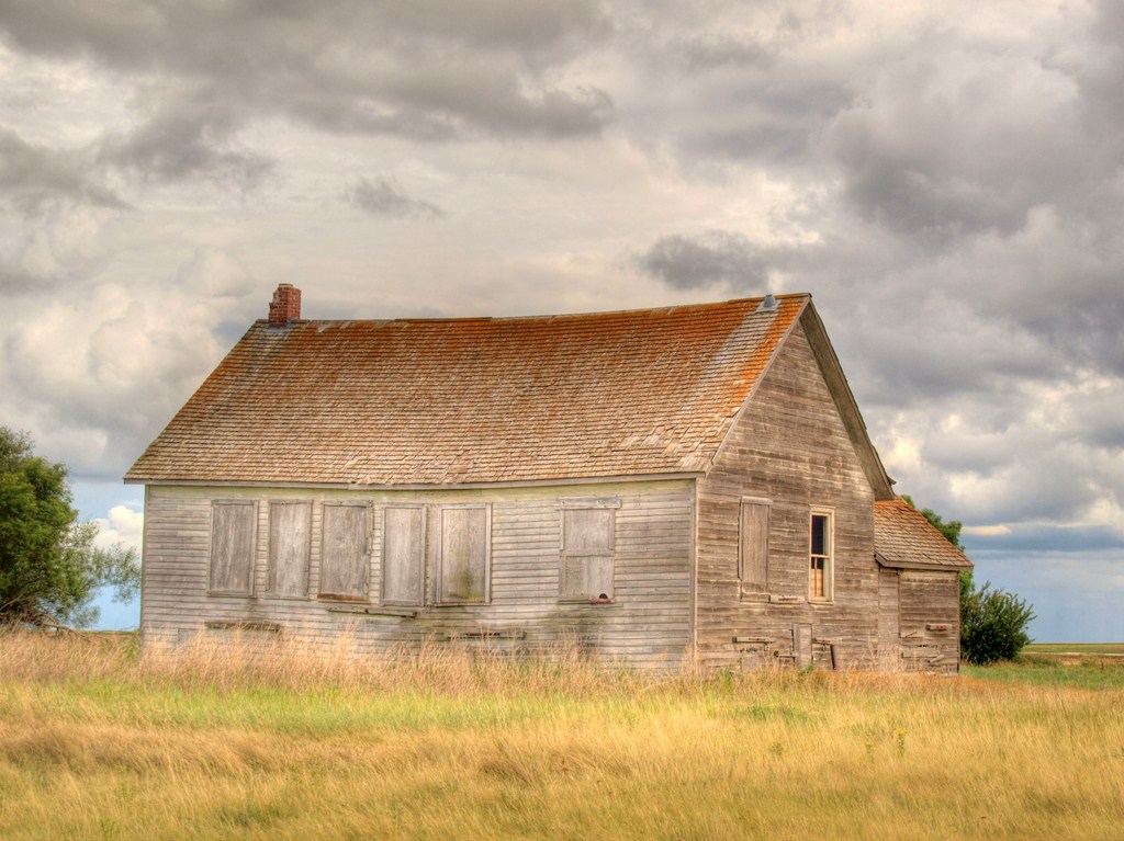 Hawthorn School District 1447, 1906-1955, North west Section 19, Township 10 Range 20 West of the 2nd Meridian. near Dummer, Truax, Parry, and Dahinda