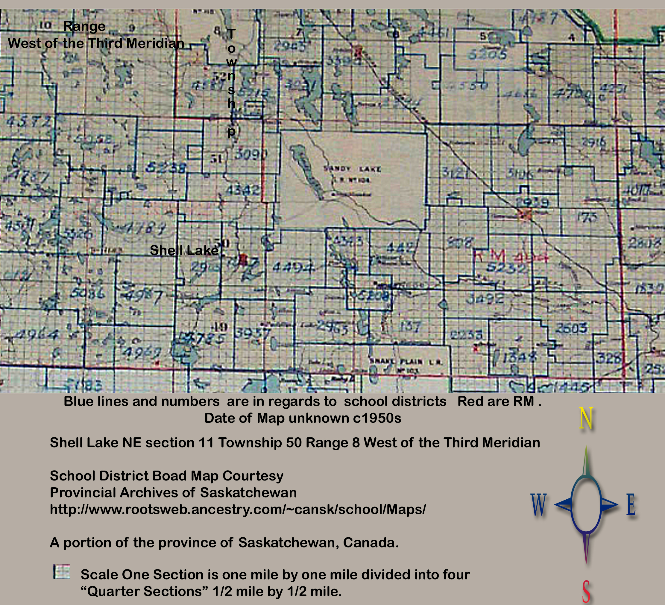 Shell Lake, NE 11-50-8-W3, Honeywood School District 1138