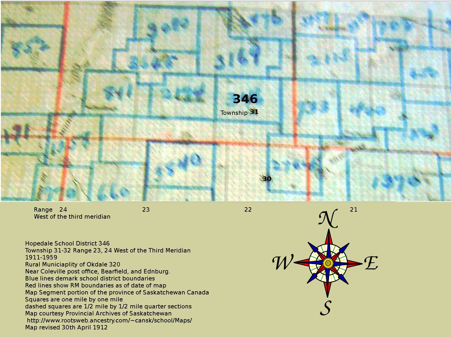 Hopedale School  District 346, Bearfield, Coleville, Ednaburg, , Rural Municipality Oakdale 320, Hopedale School 346.jpg