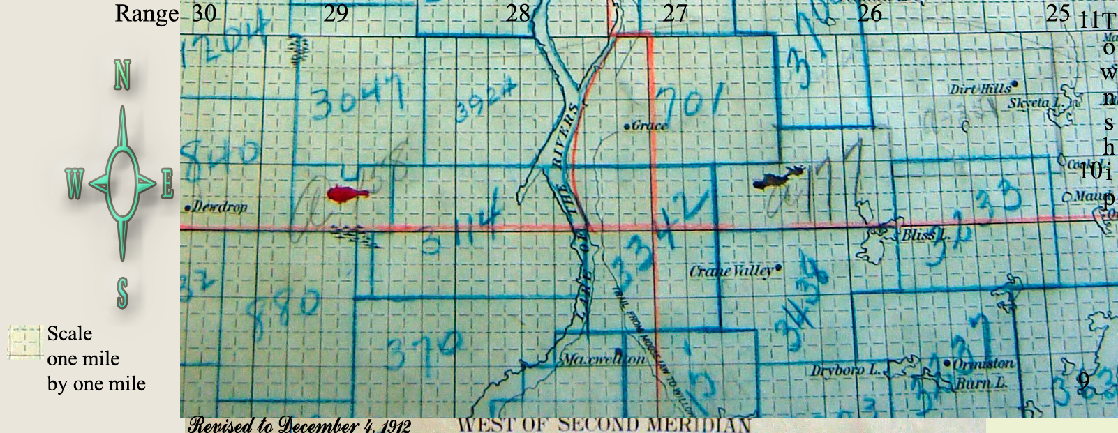 Kempville School District 4144, 1919-1954,north east section 16 township 10 range   west of the second meridian, Spring Valley village, north east section 30 township  11 range 25 west of the second meridian,  