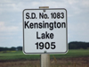 Kensington Lake School District 1083Southwest section 11 township 23 range 33 west of the first meridian, Bredenbury, 1918-1946, Bredenbury School, 50 57' 52'' N 102 00' 22'' , 