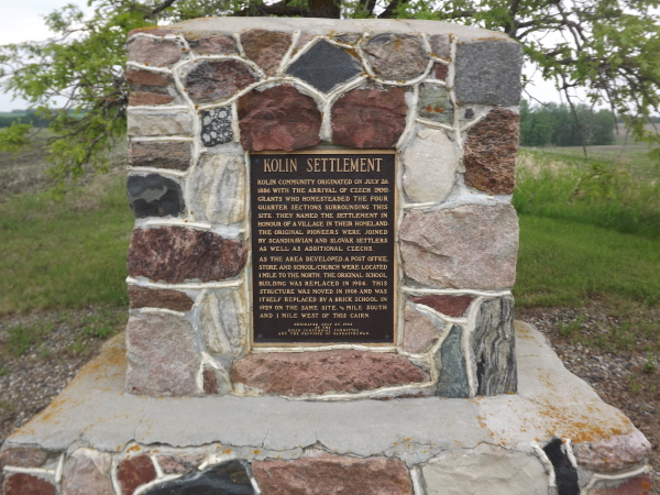 >KOLIN 	Protestant Separate School District # 138  established in 1902   Kolin School was built at NE 4-35-18-2-2. The school district also was referred to as ESTERHAZ 	School District # 138.   KOLIN School District # 4538 was incorporated	Sec 	Tsp 19a 	Rge 2 	W of the 2 Meridian 	near	Esterhazy