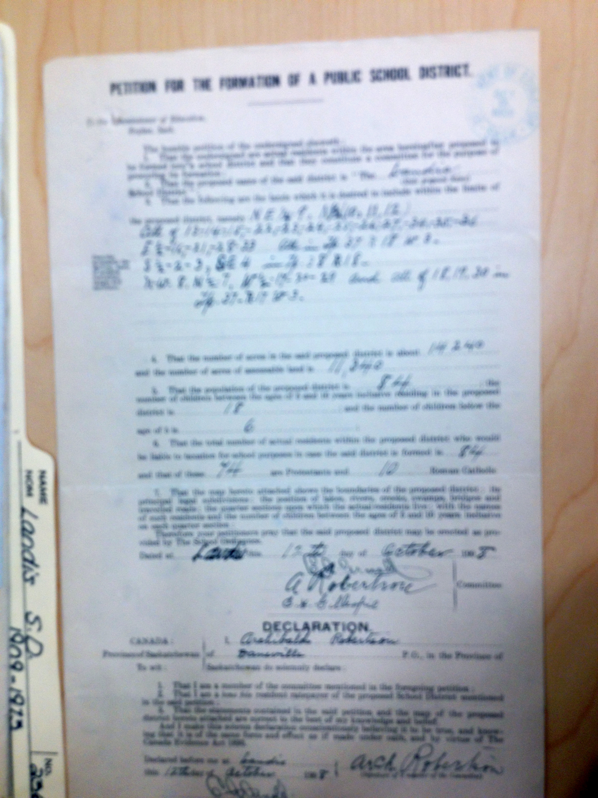 Landis School District 2363, 1909-1973, Village of Landis, North west quarter section 24 township 37 range 18 west of the third meridian,  Saskatchewan, - Saskatchewan Gen Web - Saskatchewan One room School Project