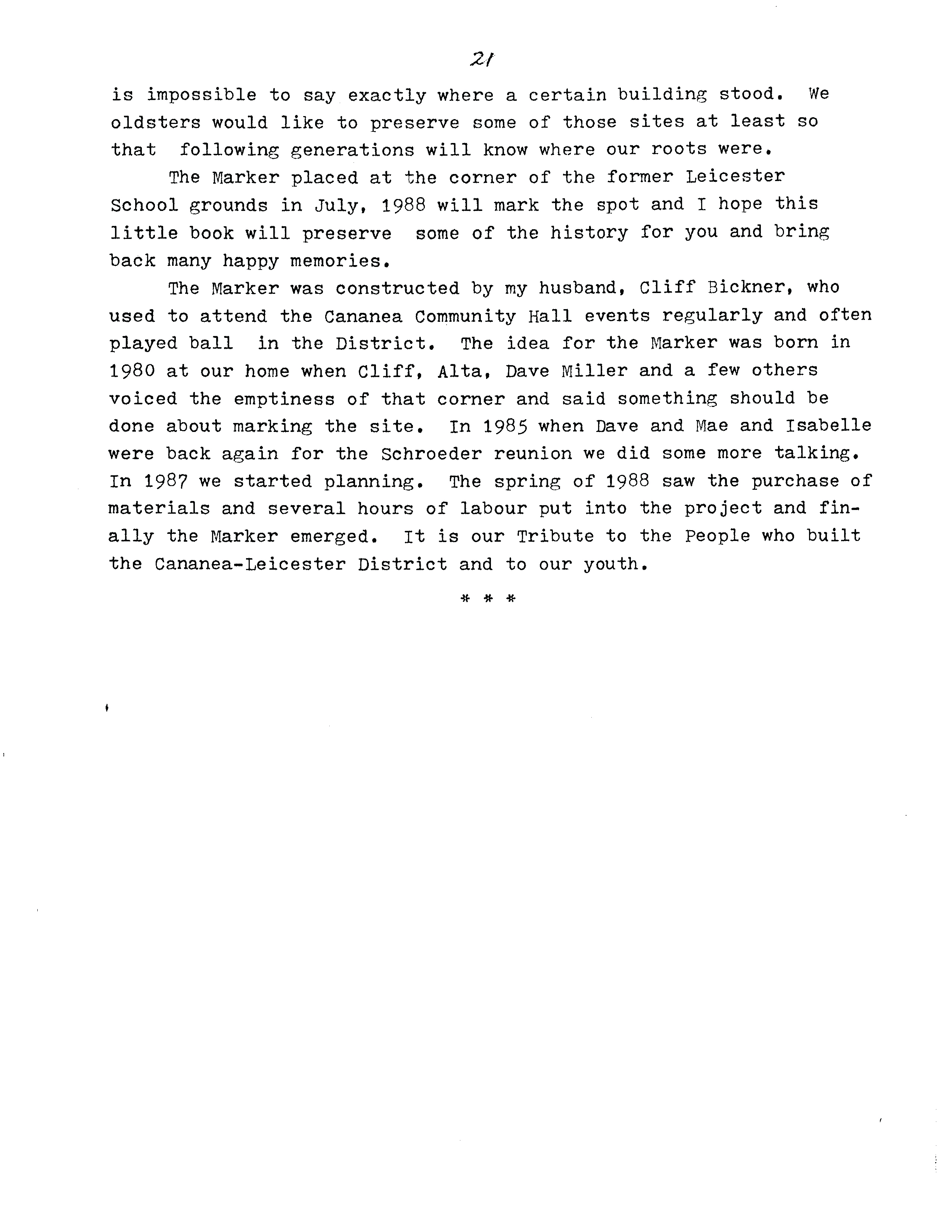 History of Cadillac and Surrounding District, The Good Old Days, Prepared by Alta Legros and Marlene Davidson for Homecoming '71, Elmwood, Fairy Lake, Boule Creek, Priory, Wheatville, Crichton, Bedford, Orwell, Highway, Gouverneur, McKnight, Pinto Head, Driscol Lake, Frenchville, Lac Pelletier, Notre Dame, Cadillac,  Saskatchewan, Canada   