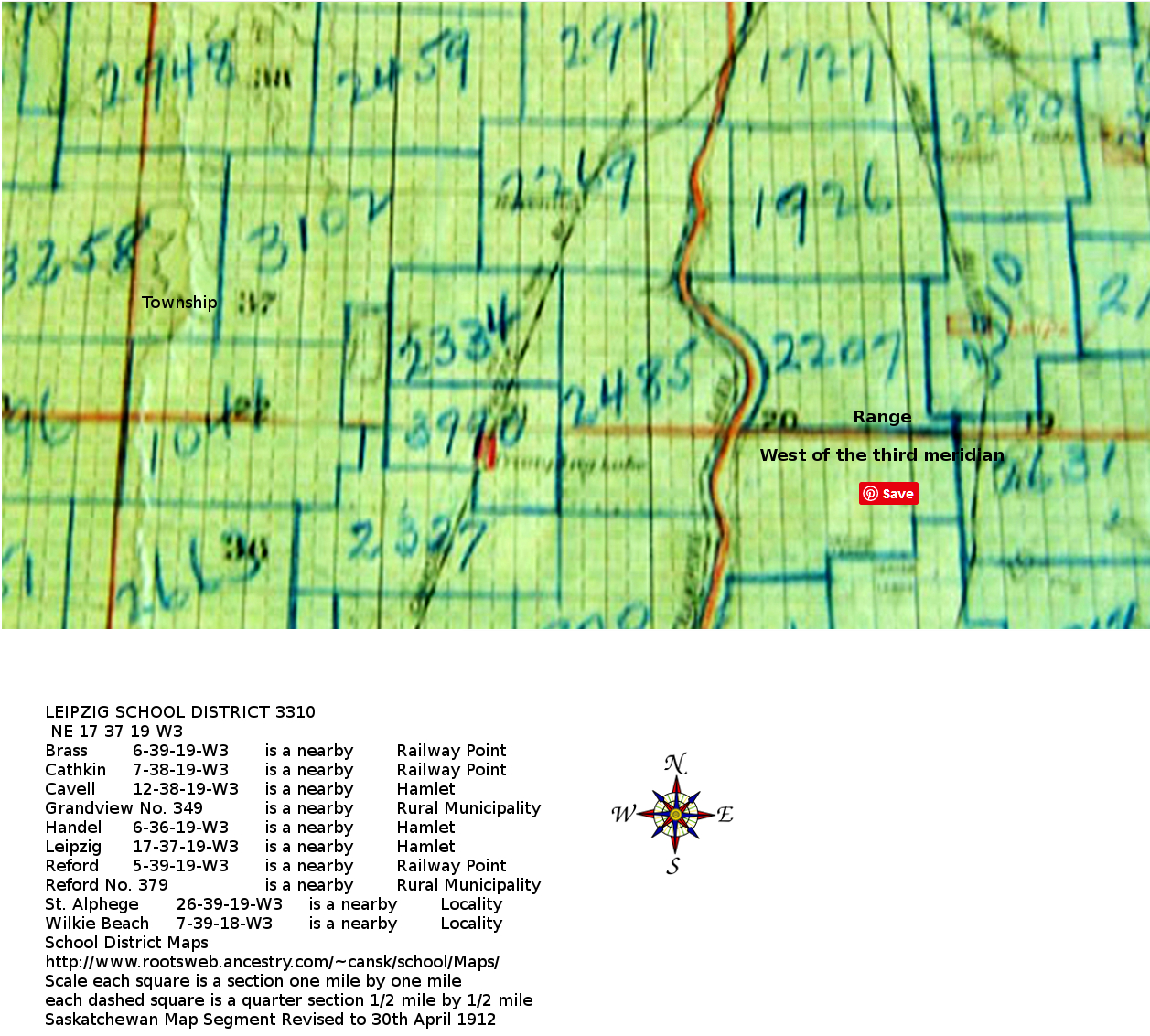  LEIPZIG SCHOOL DISTRICT 3310, NE 17 37 19 W3, Leipzig Notre Dame Convent and Boarding School RM Reford 379, South of Wilkie,   St. Josephs Colony 1905-1930 Silver Jubilee of the St. Josephs Colony 1976, Saskatchewan,  