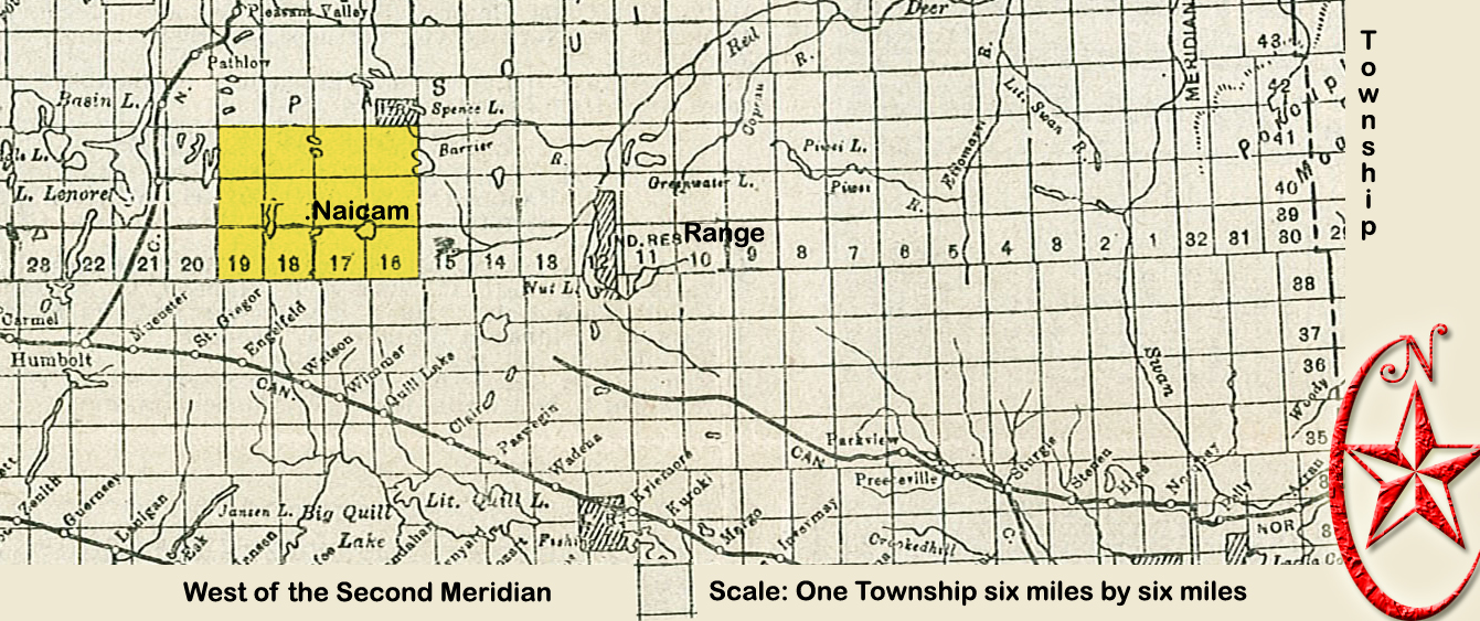 Norwegian Grove School District 2630, Northeast section 14 township  40- range 19 west of the 2nd meridian, 1912, Lake Lenore,