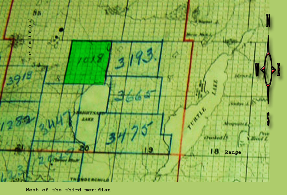 Old PINE RIDGE 	School District # 1018 Northwest quarter of section 24 Tsp 54 	Rge 20 	W of the 3 Meridian Bright Sand P.O. South west quarter of section 16South west quarter of section 16 Twp.54, R.20, W3 Map 