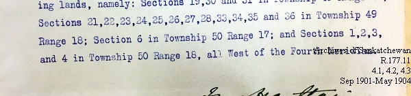 Saskatchewan One Room School House Orders Issued by the Commissioner of Education. Province of Saskatchewan, Canada. Sept 1901- May 1904