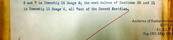 Saskatchewan One Room School House Orders Issued by the Commissioner of Education. Province of Saskatchewan, Canada. Sept 1901- May 1904