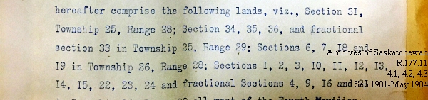 Saskatchewan One Room School House Orders Issued by the Commissioner of Education. Province of Saskatchewan, Canada. Sept 1901- May 1904