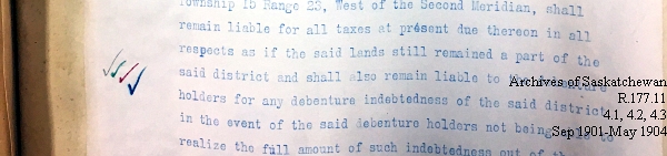 Saskatchewan One Room School House Orders Issued by the Commissioner of Education. Province of Saskatchewan, Canada. Sept 1901- May 1904