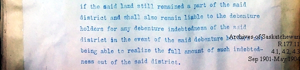 Saskatchewan One Room School House Orders Issued by the Commissioner of Education. Province of Saskatchewan, Canada. Sept 1901- May 1904