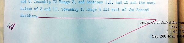 Saskatchewan One Room School House Orders Issued by the Commissioner of Education. Province of Saskatchewan, Canada. Sept 1901- May 1904