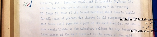 Saskatchewan One Room School House Orders Issued by the Commissioner of Education. Province of Saskatchewan, Canada. Sept 1901- May 1904