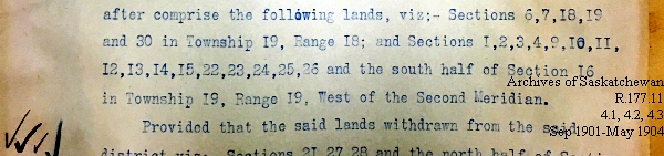 Saskatchewan One Room School House Orders Issued by the Commissioner of Education. Province of Saskatchewan, Canada. Sept 1901- May 1904