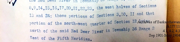 Saskatchewan One Room School House Orders Issued by the Commissioner of Education. Province of Saskatchewan, Canada. Sept 1901- May 1904