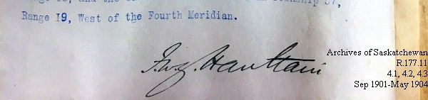 Saskatchewan One Room School House Orders Issued by the Commissioner of Education. Province of Saskatchewan, Canada. Sept 1901- May 1904