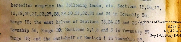Saskatchewan One Room School House Orders Issued by the Commissioner of Education. Province of Saskatchewan, Canada. Sept 1901- May 1904